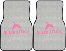 Quack Attack Duck 5 Silhouette Car Mats