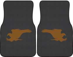 Terrible Talons Eagle Silhouette Car Mats