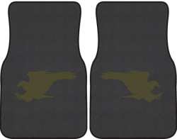 Terrible Talons Eagle Silhouette Car Mats