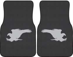 Terrible Talons Eagle Silhouette Car Mats
