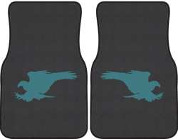 Terrible Talons Eagle Silhouette Car Mats