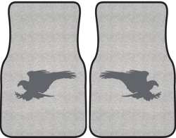 Terrible Talons Eagle Silhouette Car Mats