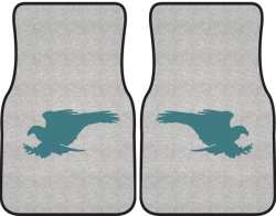 Terrible Talons Eagle Silhouette Car Mats