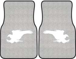 Terrible Talons Eagle Silhouette Car Mats