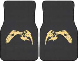 Sea Hawk Eagle Silhouette Car Mats