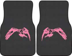 Sea Hawk Eagle Silhouette Car Mats