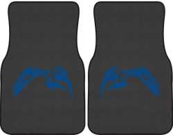 Sea Hawk Eagle Silhouette Car Mats
