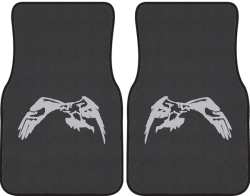 Sea Hawk Eagle Silhouette Car Mats