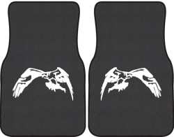 Sea Hawk Eagle Silhouette Car Mats