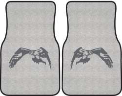 Sea Hawk Eagle Silhouette Car Mats