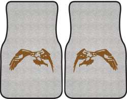 Sea Hawk Eagle Silhouette Car Mats