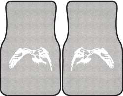 Sea Hawk Eagle Silhouette Car Mats