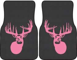 The Legend Whitetail Deer Silhouette Car Mats