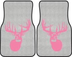 The Legend Whitetail Deer Silhouette Car Mats