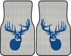 The Legend Whitetail Deer Silhouette Car Mats