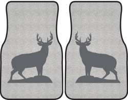 Trophy Buck Silhouette Car Mats