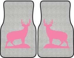 Trophy Buck Silhouette Car Mats