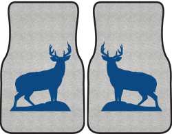 Trophy Buck Silhouette Car Mats
