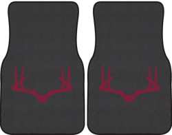 Wide Rack Deer Silhouette Car Mats