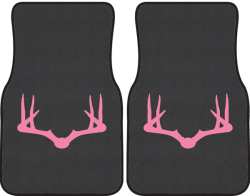 Wide Rack Deer Silhouette Car Mats