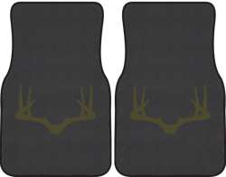 Wide Rack Deer Silhouette Car Mats
