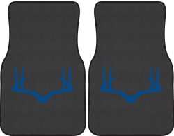 Wide Rack Deer Silhouette Car Mats