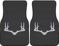 Wide Rack Deer Silhouette Car Mats