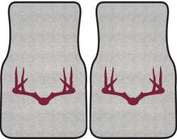 Wide Rack Deer Silhouette Car Mats