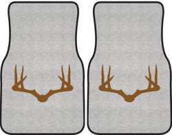 Wide Rack Deer Silhouette Car Mats
