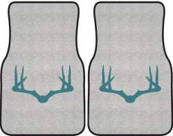 Wide Rack Deer Silhouette Car Mats