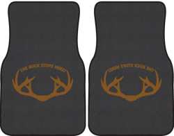 The Buck Stops Here Rack Silhouette Car Mats