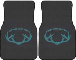 The Buck Stops Here Rack Silhouette Car Mats