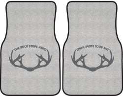 The Buck Stops Here Rack Silhouette Car Mats