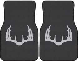 Nice Rack 5 Deer Silhouette Car Mats
