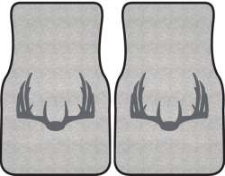 Nice Rack 5 Deer Silhouette Car Mats