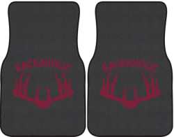 Rackaholic Whitetail Deer Silhouette Car Mats