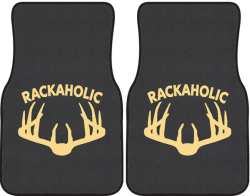 Rackaholic Whitetail Deer Silhouette Car Mats