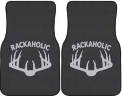 Rackaholic Whitetail Deer Silhouette Car Mats