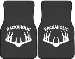 Rackaholic Whitetail Deer Silhouette Car Mats