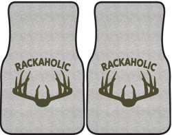 Rackaholic Whitetail Deer Silhouette Car Mats