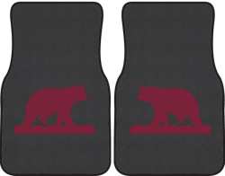 Ramblin' On Bear Silhouette Car Mats