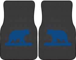 Ramblin' On Bear Silhouette Car Mats