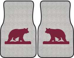 Ramblin' On Bear Silhouette Car Mats