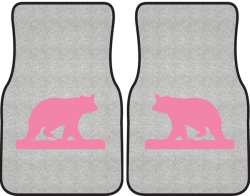 Ramblin' On Bear Silhouette Car Mats