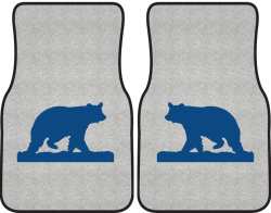 Ramblin' On Bear Silhouette Car Mats