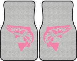 Brown Trout Silhouette Car Mats