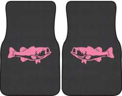 Bass Silhouette Car Mats