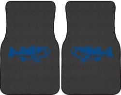 Bass Silhouette Car Mats