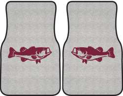 Bass Silhouette Car Mats