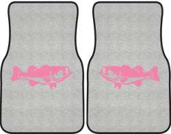 Bass Silhouette Car Mats